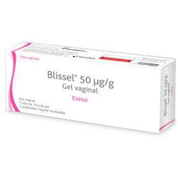 Effik Blissel 50 Microgrammes/g - Gel Vaginal - 10 g avec 10 canules jetables + 1 piston réutilisable