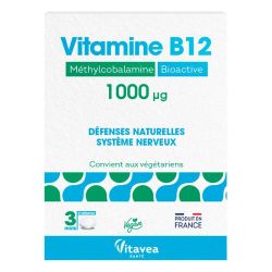 Vitavea Vitamine B12 1000 µg - Contribue au Métabolisme Énergétique - 90 Comprimés