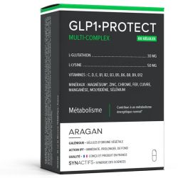 Aragan Synactifs GLP1 Protect 60 gélules – Métabolisme et soutien nutritionnel