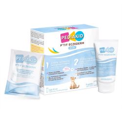 Pediakid P'Tit Eczederm Duo Probiotiques + Crème Apaisante 10 Sachets + 40ml – Peaux à tendance atopique
