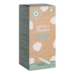 Les Petites Choses Tampons Bio avec Applicateurs Flux Normal 16 unités