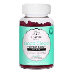 Lashilé Beauty Good Clean Perfect Boost Peau Nette - Réduit les Imperfections de la Peau -  60 Gummies