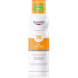 Eucerin Sun Protection Oil Control Spray Brume Transparente SPF50 Peaux Sensibles - 200ml