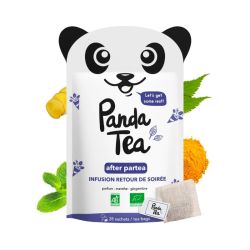 Panda Tea Infusion After Partea Menthe Gingembre - 28 sachets
