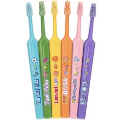 TePe Kids Brosse à Dents Extra-Souple - 1 unité - Coloris Aléatoire - Nettoyage tout en douceur dès 3 ans