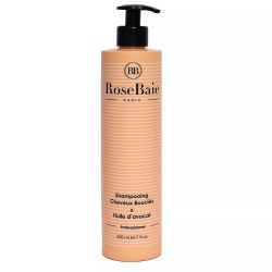RoseBaie Shampoing Cheveux Bouclés, Frisés et Crépus - 500ml
