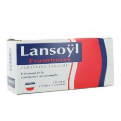 Lansoÿl framboise gel oral 9 unidoses