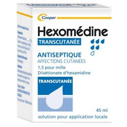 Hexomédine Transcutanée Solution 45 ml - Antiseptique Local
