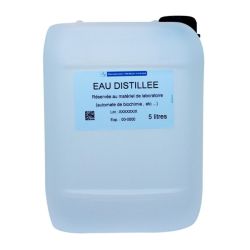 Cooper Eau Distillée -  Pour Applications Techniques - Bidon de 5 litres