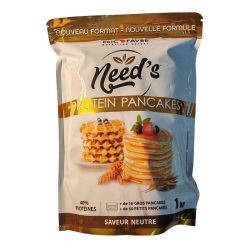Eric Favre Need's Protein Pancakes - 1 kg - Préparation pour Pancakes Protéinés