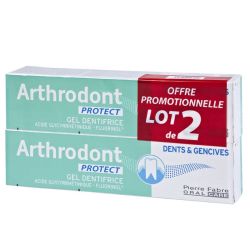 Arthrodont Protect gel dentifrice Lot de 2 x 75 ml