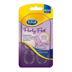 Scholl ActivGel Party Feet protections points sensibles 6 coussinets