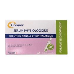 Cooper Sérum physiologique - 40 unidoses