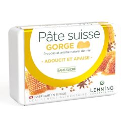 Pâte Suisse Gorge Adoucit & Apaise - 40 Gommes