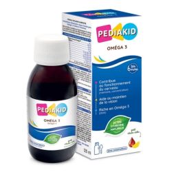 Pédiakid Sirop Oméga 3 125 ml – Mémoire et concentration de l'enfant