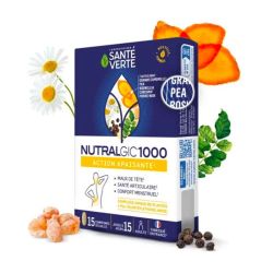 Santé Verte Nutralgic 1000 - Action Apaisante - 15 Comprimés Sécables