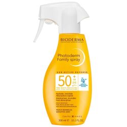 Bioderma Photoderm Family Spray Solaire SPF50+ - 300ml - Haute protection pour toute la famille