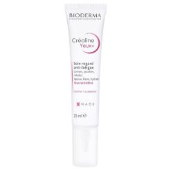 Bioderma Crealine Yeux+ Soin Regard Anti-Fatigue Peaux Sensibles - 15ml