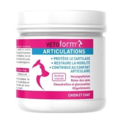 Vetoform Articulations Chat et Chien Soutien Articulaire - 100g