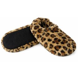 Pelucho Chaussons Chauffants Léopard Taille Unique 36-42 – Chaleur et détente