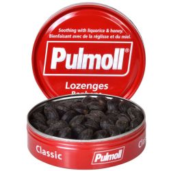 Pulmoll Classic Pastilles pour la Gorge Boîte 45g - Apaise la gorge et rafraîchit l'haleine