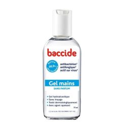 Baccide Gel Hydroalcoolique Mains Sans Parfum - 100ml
