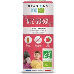 Granions Kid Bio Solution Buvable Nez Gorge Goût Fraise - 125ml
