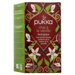 Pukka Infusion Chaï à la Vanille Bio - 20 Sachets