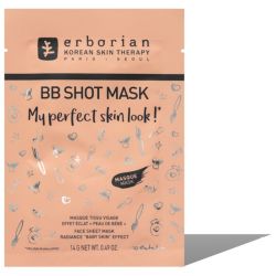 Erborian BB Shot Mask 14g – Masque en tissu effet éclat peau de bébé