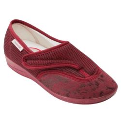 Gibaud CHUT Alexandrie Bordeaux - Chaussures Confort Femme Pieds Déformés