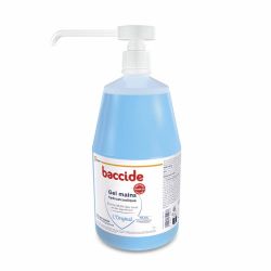 Baccide Gel Hydroalcoolique Mains - 1 Litre - Désinfection rapide, efficace en 30 secondes