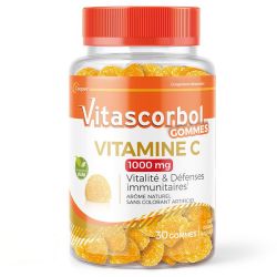 Vitascorbol Vitamine C 1000mg - 30 gommes
