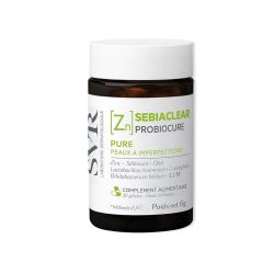 SVR Sebiaclear Probiocure - 30 Gélules - Complément Alimentaire Anti-Imperfections