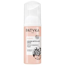 Patyka Clean Mousse Nettoyante Détox Bio 50 ml – Purifiante et éclat