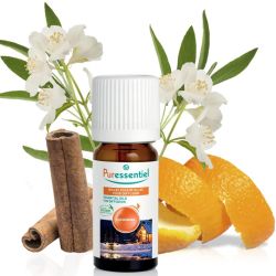 Puressentiel Huiles Essentielles pour Diffusion Cocooning 30 ml – Crée une ambiance chaleureuse et réconfortante