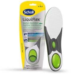 Scholl Semelles Liquiflex Soutien Quotidien Taille 41-46,5 1 Paire – Amorti haut de gamme