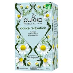Pukka Douce Relaxation Bio - 20 Sachets - Favorise naturellement la détente et le calme