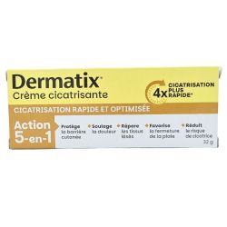 Dermatix Crème cicatrisante 32 g - Cicatrisation rapide et optimisée 5-en-1