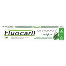 Fluocaril Natur'essence Original 75ml - Renforcement des dents et protection des gencives