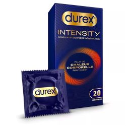 Durex Intensity Préservatifs Sans Latex - 20 préservatifs - Ultra-fins et extra-lubrifiés