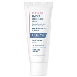 Ducray Ictyane Hydra Crème Légère Visage 40ml – Hydratation et douceur