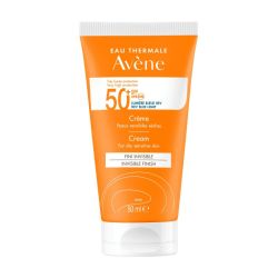 Avène Crème Solaire SPF 50+ - 50ml - Protection et confort pour peaux sèches
