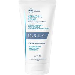 Ducray Keracnyl Repair Crème Compensatrice 50ml – Hydratation et réparation