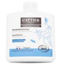 Cattier Shampoing Antipelliculaire Bois De Saule Bio 250ml – Pureté et apaisement