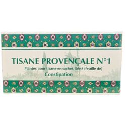 Tisane Provençale N°1 Constipation - 24 sachets - Constipation occasionnelle