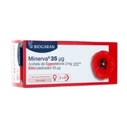 Biogaran Minerva 35 µg 3X21 comprimés