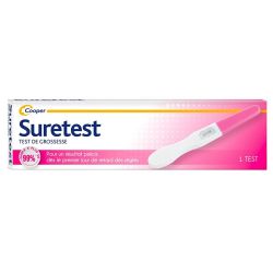 Cooper Suretest Test de Grossesse - Simple, Rapide & Fiable - 1 test