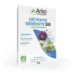 Arkopharma Arkofluides Détente Sommeil Bio 20 ampoules