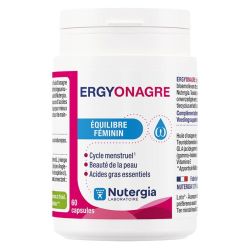 Nutergia Ergyonagre 60 Capsules - Complément alimentaire pour le bien-être féminin