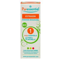 Puressentiel Huile Essentielle Estragon BIO - Propriétés Antispasmodiques & Calmantes - 5ml